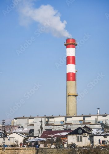 Chimney of a factory