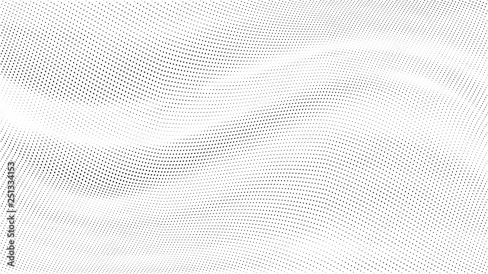 Halftone gradient pattern. Abstract halftone dots background. Monochrome dots pattern. Grunge wave texture. Pop Art Comic small dots. Radial twisted dots. Design for presentation, report, flyer, cover Halftone gradient pattern. Abstract halftone dots background. Monochrome dots pattern. Grunge wave texture. Pop Art Comic small dots. Radial twisted dots. Design for presentation, report, flyer, cover