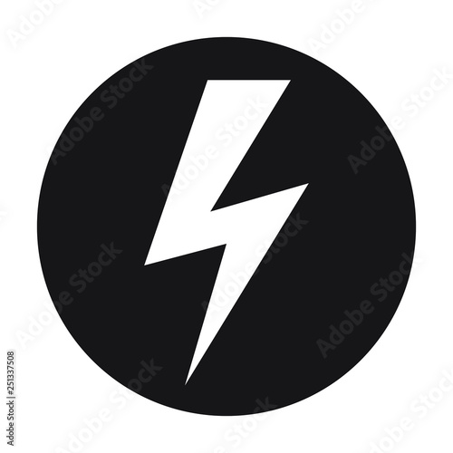 Energy power vector icon on white background. Electricity elements. Free Download Energy power vector icon on white background. Electricity elements. - GFXLoad