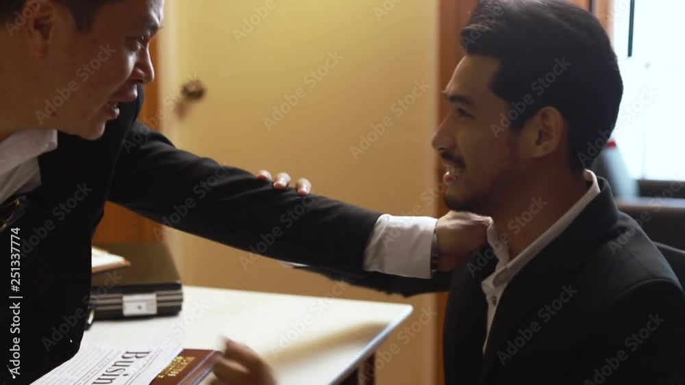 Business manager blaming employee who getting stressed ,bad work in office. Business manager blaming employee who getting stressed ,bad work in office.
