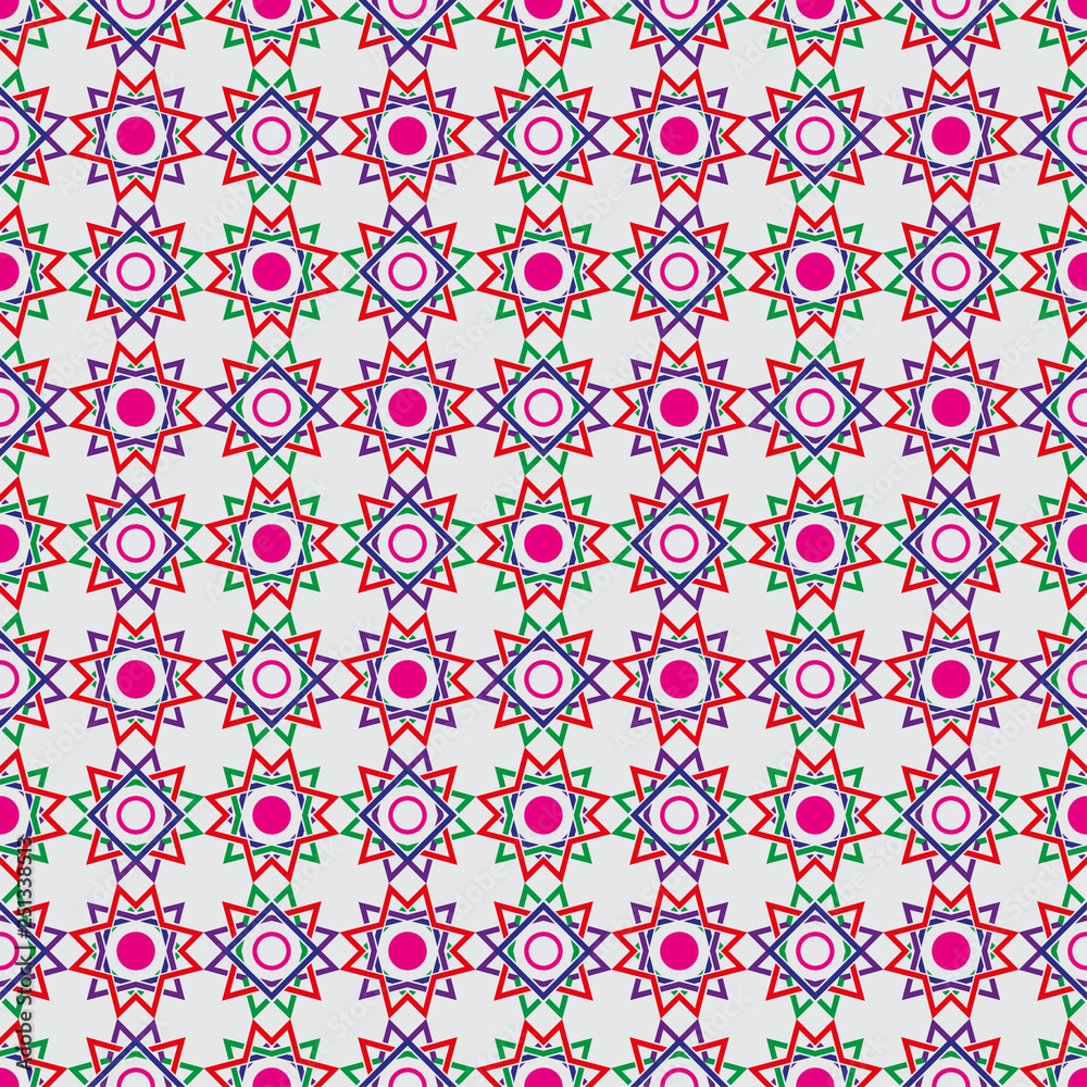 Seamless modern abstract geometrical pattern.