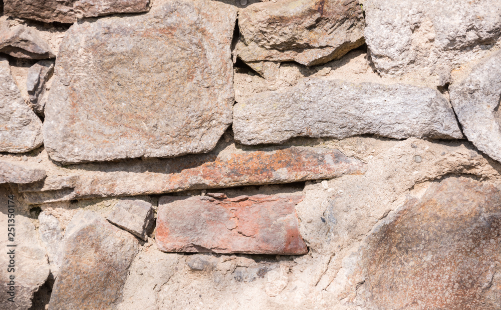 Fototapeta premium Old stone wall texture