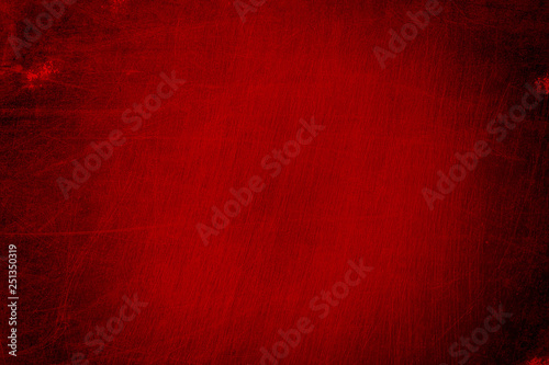 bloody metal wall  in the dark photo