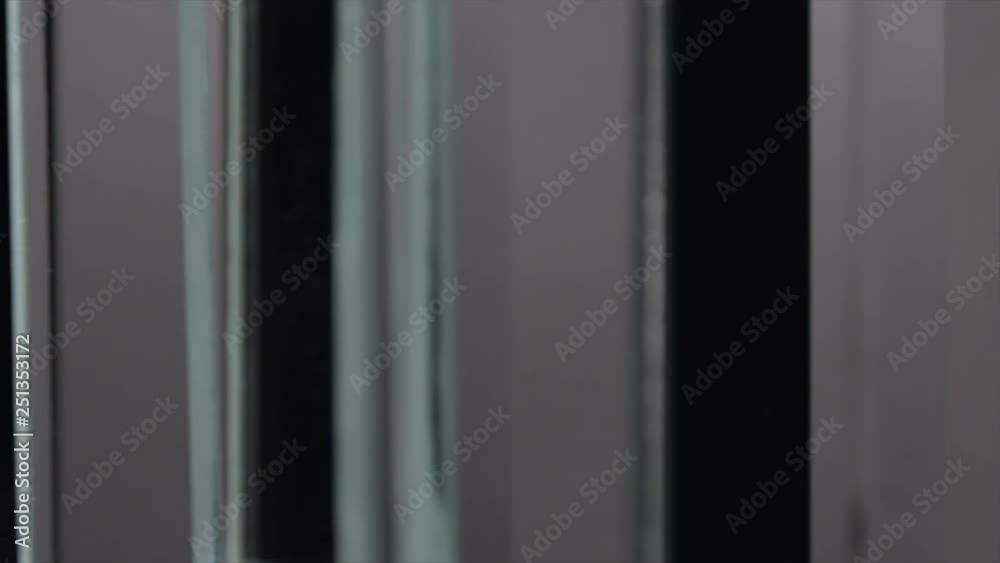 3D Glass shapes background. This elegant glass window effect can be used as overlay or backdrop. Idiel in any project. Reflections of glass are very nice looking. Shooted on Red Camera - slow motion.