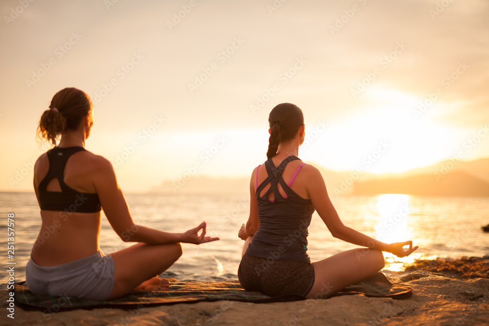 sunset yoga classes.