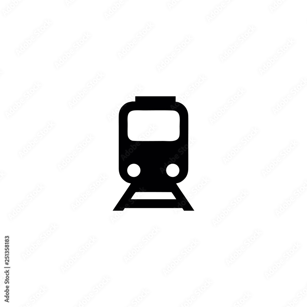train simple icon train simple icon