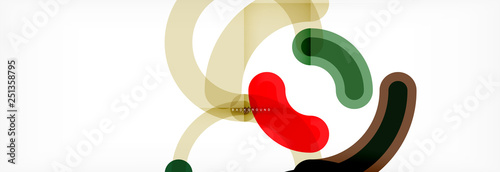 Circular lines design background