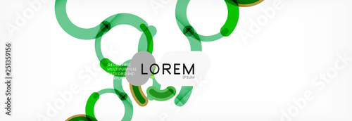 Circular lines design background