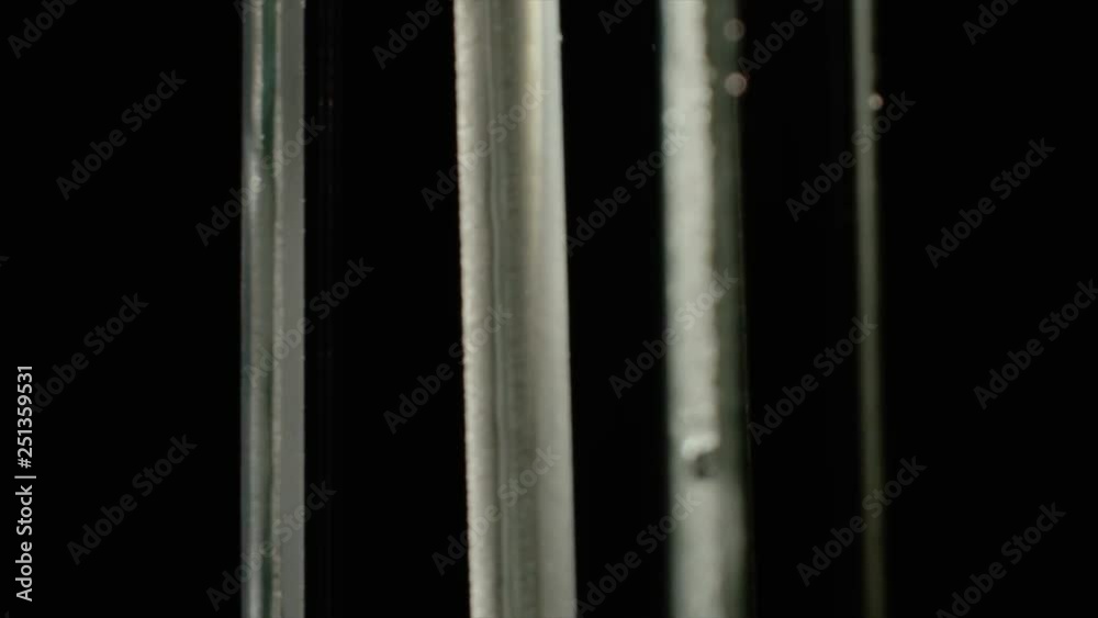 3D Glass shapes background. This elegant glass window effect can be used as overlay or backdrop. Idiel in any project. Reflections of glass are very nice looking. Shooted on Red Camera - slow motion.