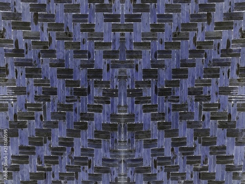 Wallpaper Mural Black purple abstract background, concentric lines pattern Torontodigital.ca