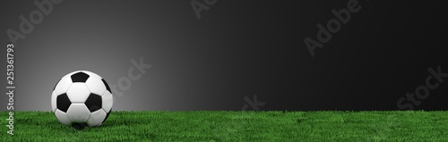 Bannière football pour site internet ou print © Fox_Dsign