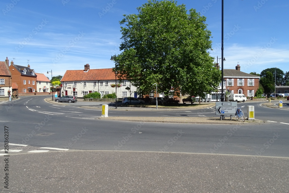 Acle, Norfolk, in summer