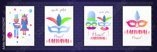 Brazil Carnival Posters