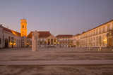 Old university courtyard in Coimbra