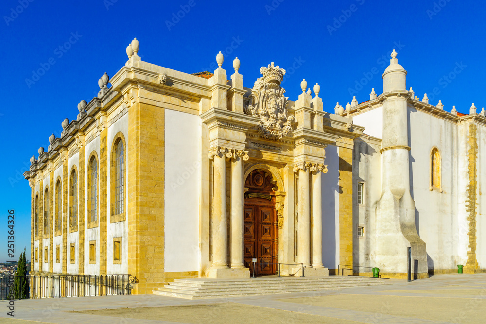 Joanine Library building in the old university, in Coimbra Joanine Library building in the old university, in Coimbra