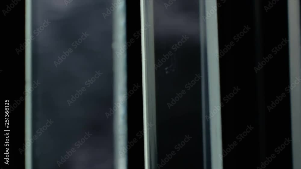 3D Glass shapes background. This elegant glass window effect can be used as overlay or backdrop. Idiel in any project. Reflections of glass are very nice looking. Shooted on Red Camera - slow motion.