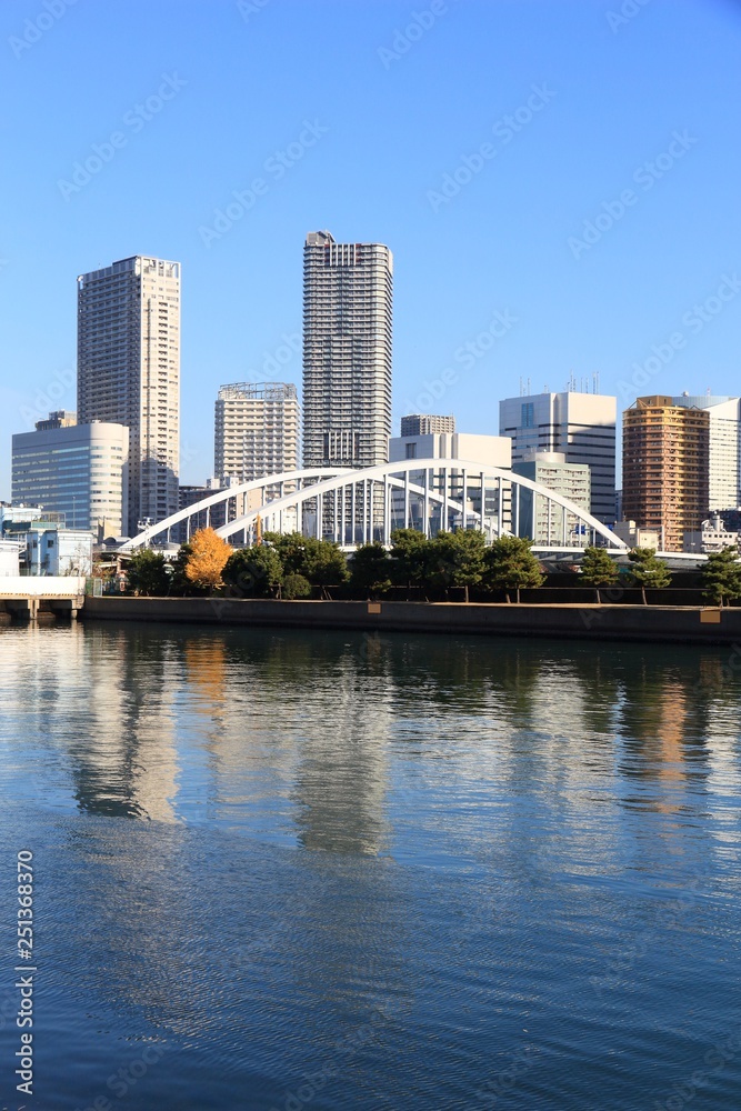 Obraz premium Tokyo residential district