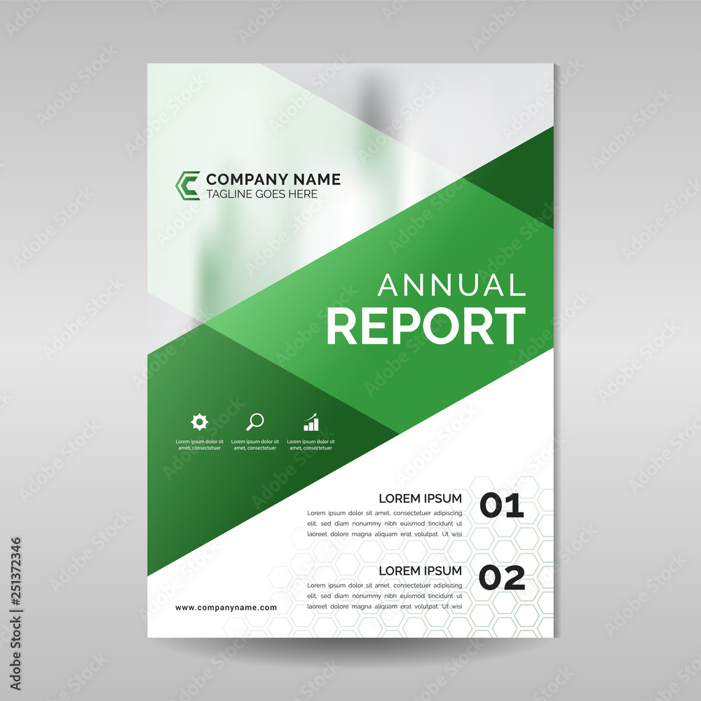 Green annual report template Green annual report template