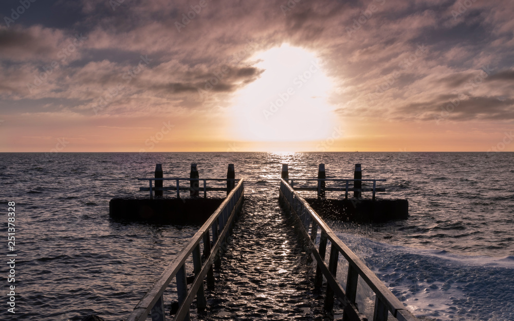 IJsselmeer at sunrise