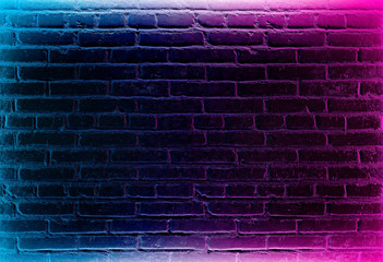Cyberpunk neon electronic style disco background concept.