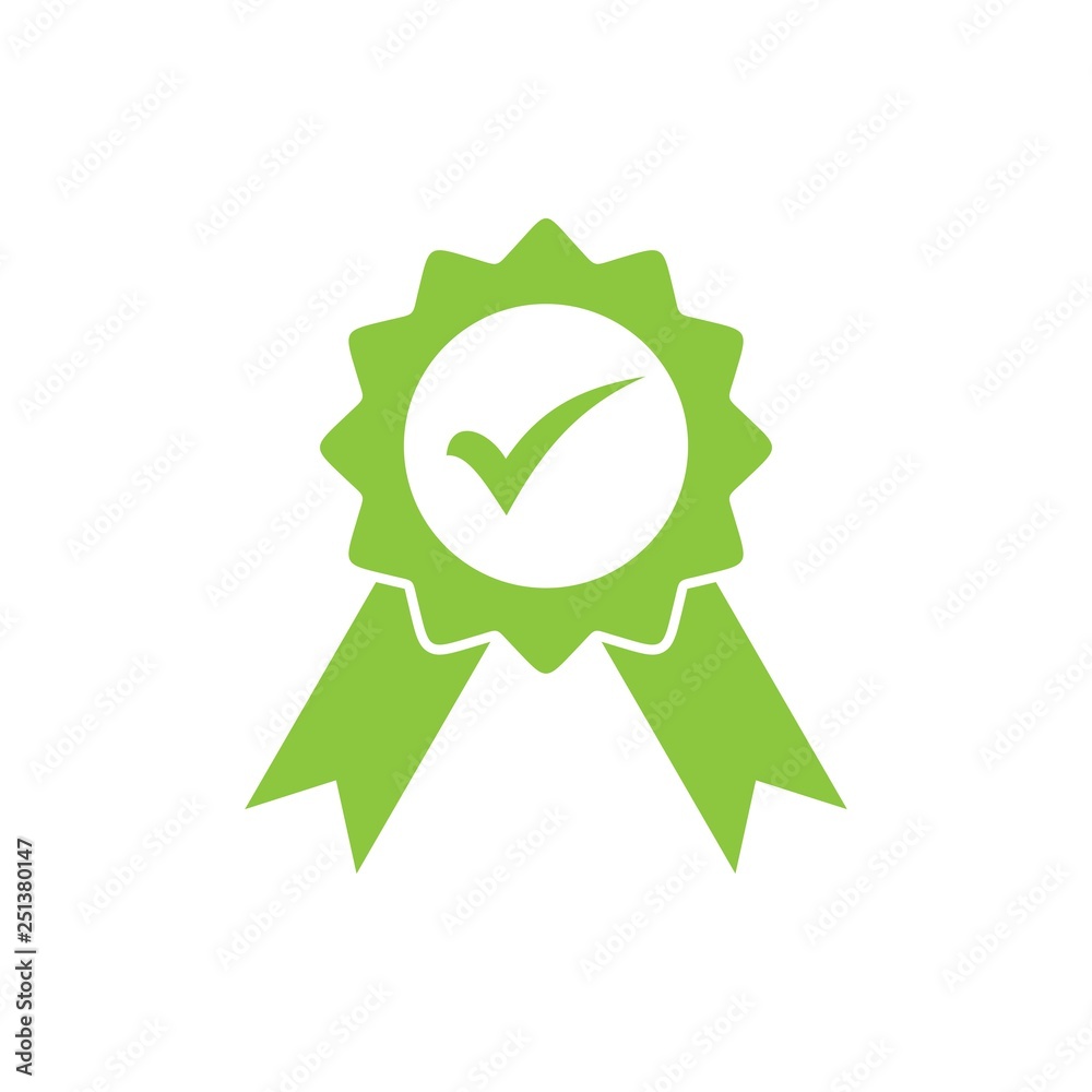 Approved or Certified Medal Icon Approved or Certified Medal Icon