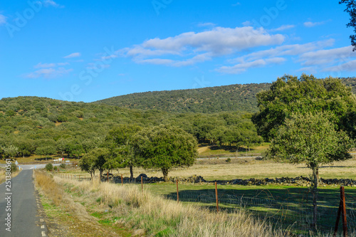 Landscape and countryside in Extremadura