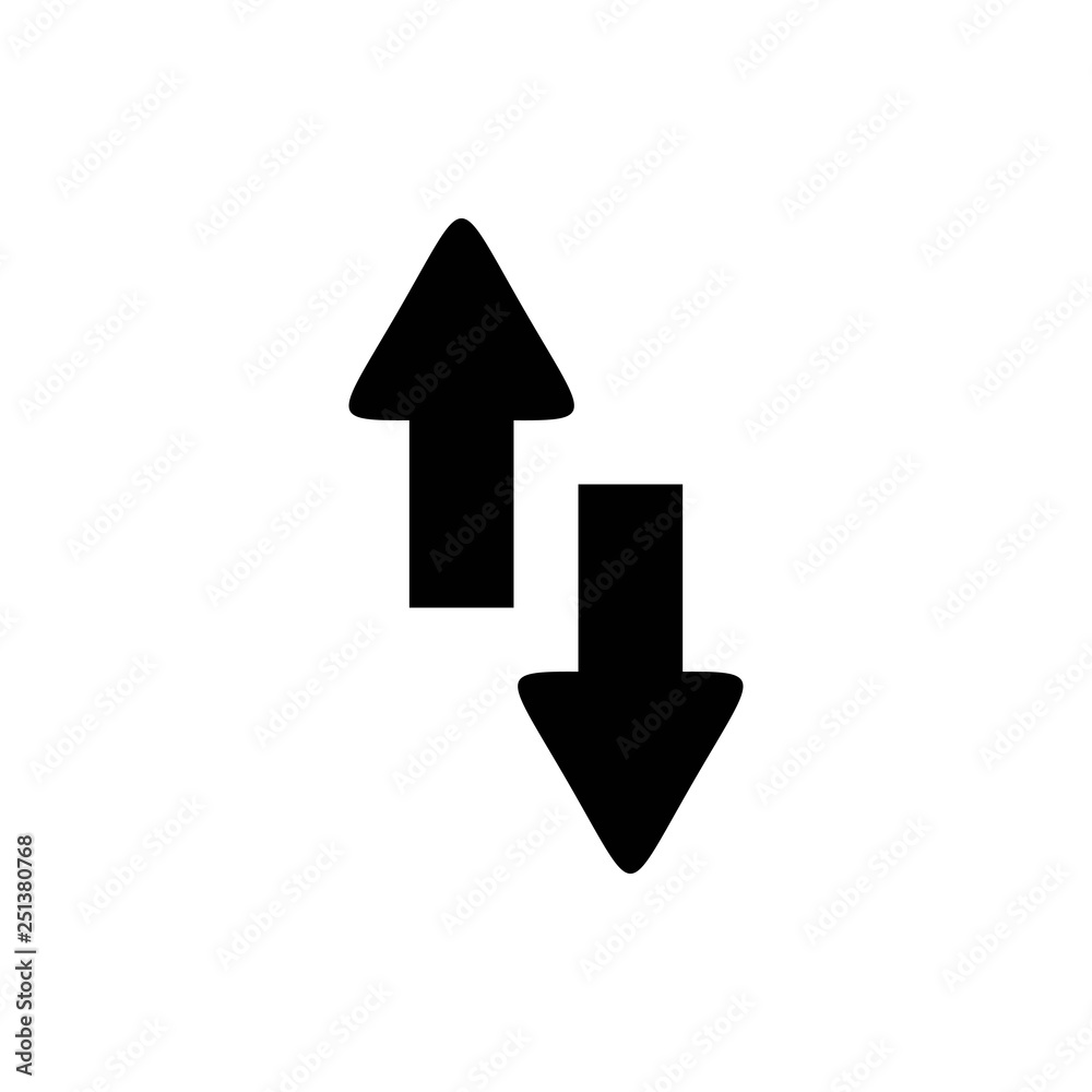 Arrow icon vector. Arrow symbol. navigation icon vector Arrow icon vector. Arrow symbol. navigation icon vector