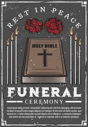 Funeral service, burial ceremony agency