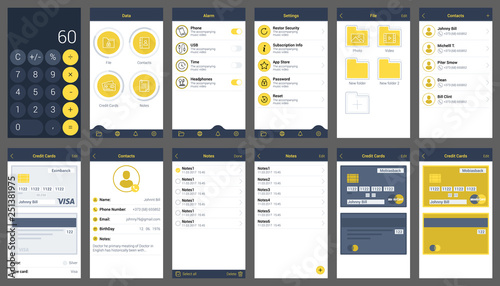 Show hidden files app ui design ios