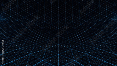 Distortion grid background