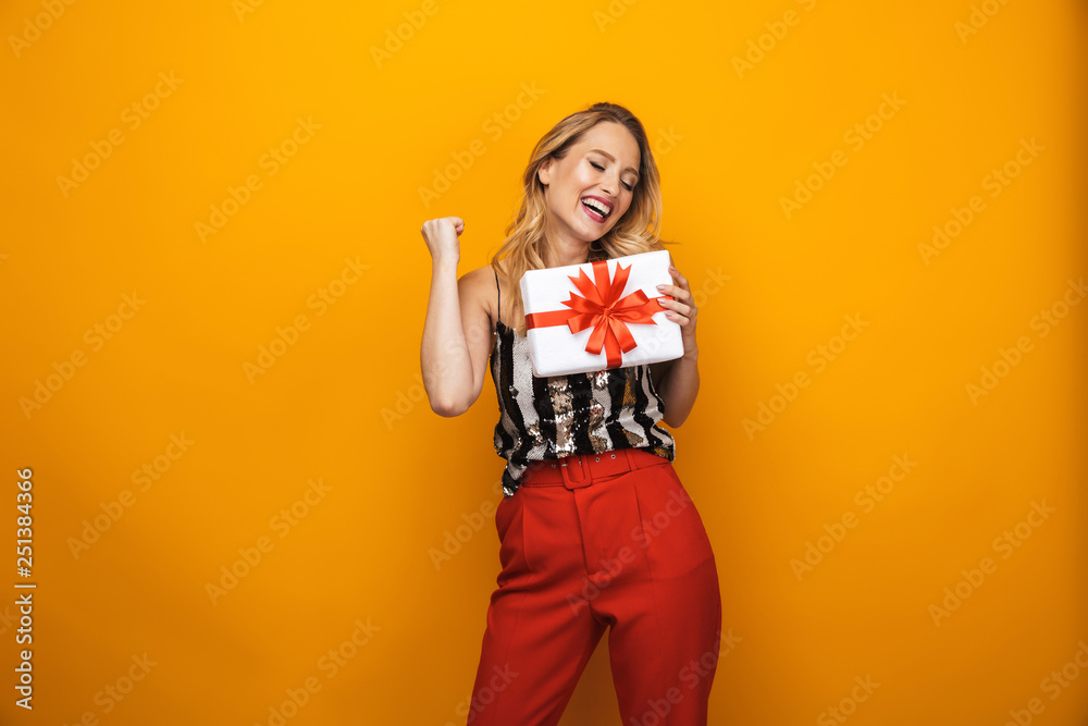 Portrait of a beautiful young blonde woman Portrait of a beautiful young blonde woman