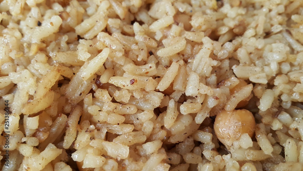 Basmati Rice Pulao or pulav with chana, or vegetable rice Basmati Rice Pulao or pulav with chana, or vegetable rice