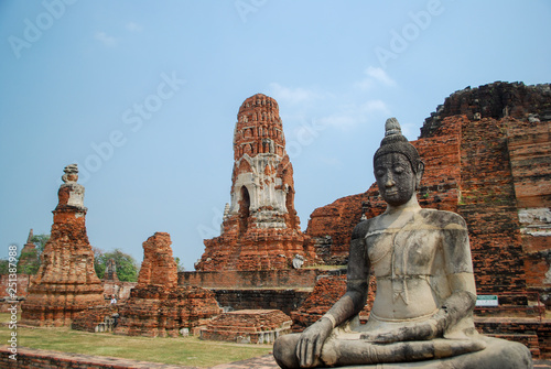 Ruins of Ayitthaya, Thailand.