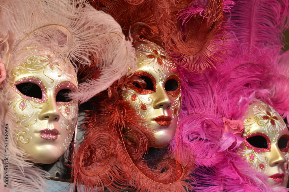 the carnival with its masks and its beautiful colors the carnival with its masks and its beautiful colors