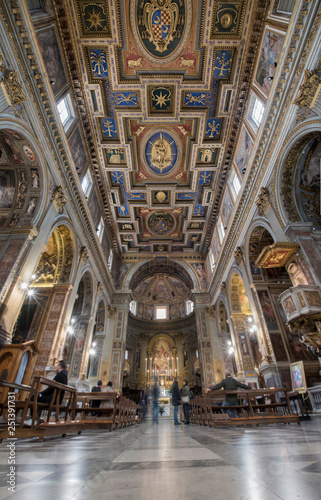 Saint Marcello's church in Rome, Italy