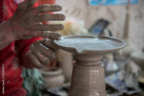Pottery in Fez (Morocco)