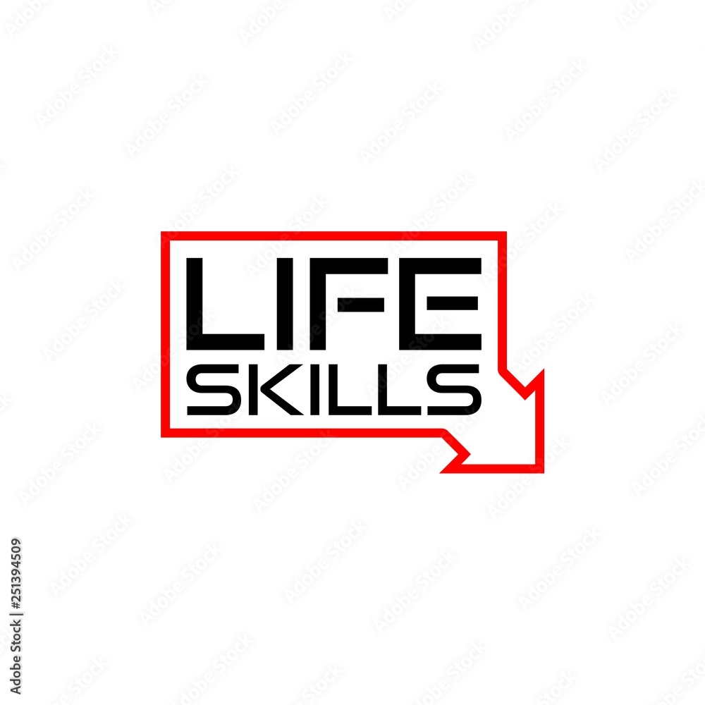 Life Skills sign or icon Life Skills sign or icon