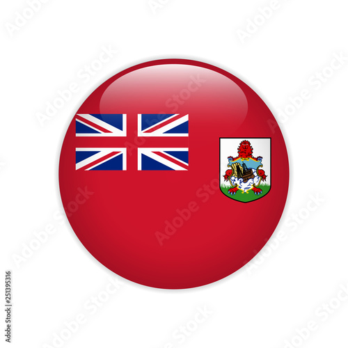 Bermuda flag on button