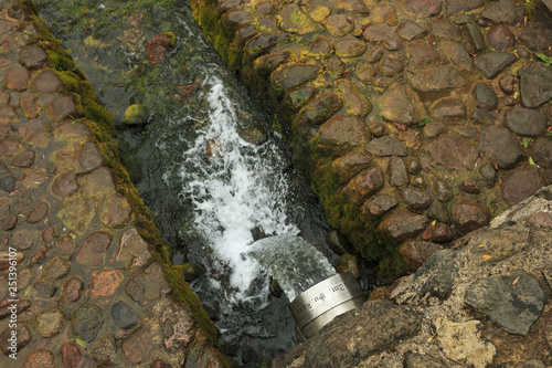 Holy Spring in Lithuania. photo