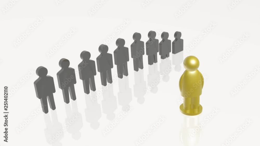 Yellow and grey mans on white - teamwork. Yellow and grey mans on white - teamwork.