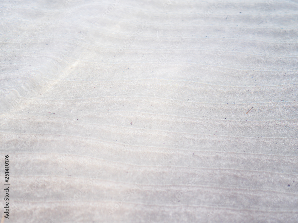 Obraz premium Sea sand and waves background.