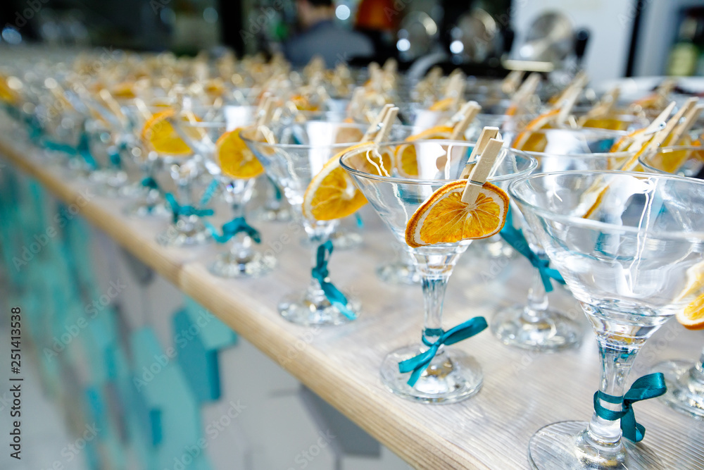 Fototapeta premium glass of champagne