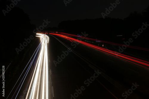 Highway in Night 