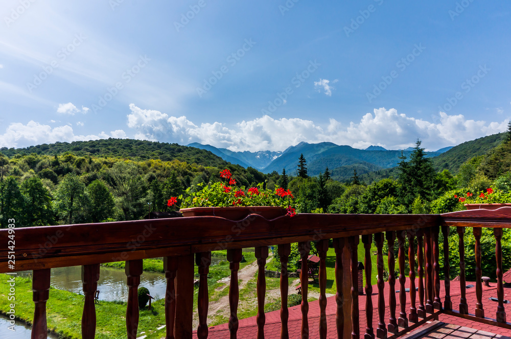Fototapeta premium Wonderful Carpathian mountain landscape