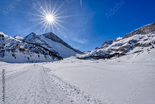 Winterlandschaft in den Bergen © Andreas