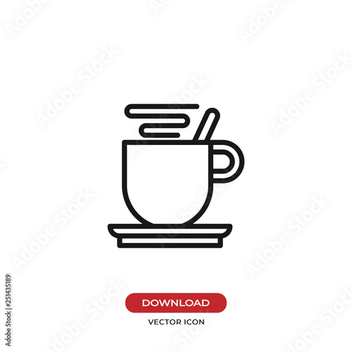 Coffee break icon vector