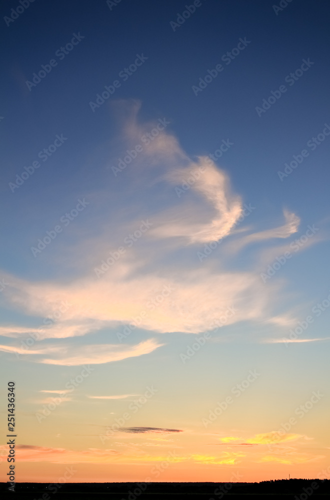 colorful, bright, beautiful sky at sunrise colorful, bright, beautiful sky at sunrise