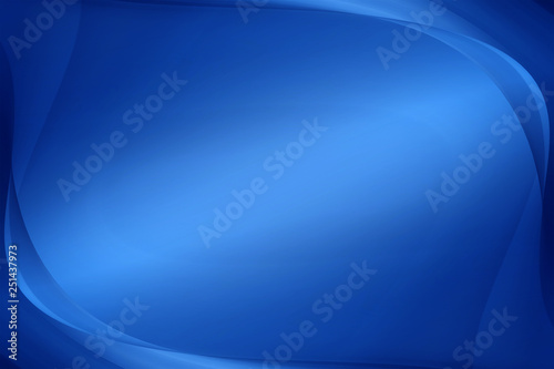 Abstract beams of light rays on a blue background
