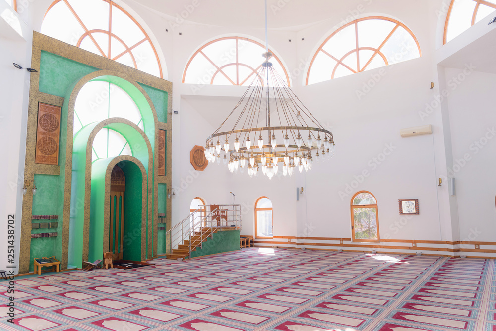 Kalibunar mosque in Travnik, Bosnia and Herzegovina, interior