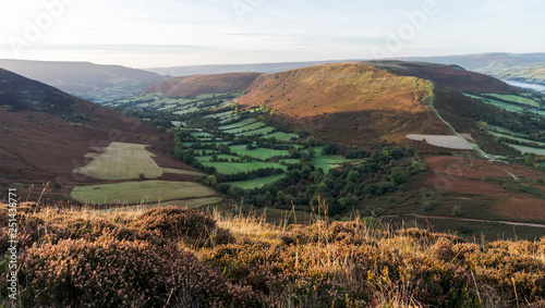 Brecon Beacons landscape.